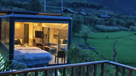 Ma Jiangtian Bibian Creek wild holiday camp Отели в г. Мацзян