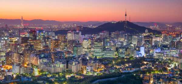 Поиск отелей в г. Сеул, Южная Корея