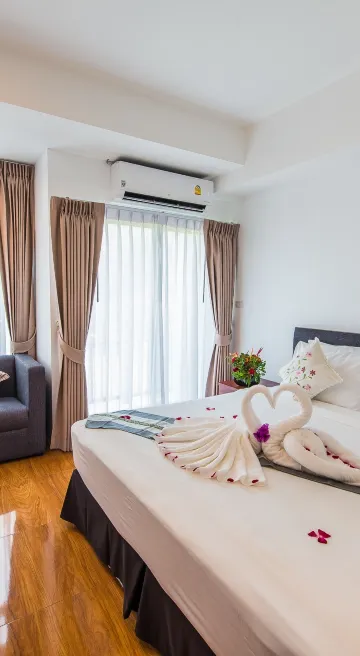 ห้องสแตนดาร์ด เตียงใหญ่ 1 เตียง