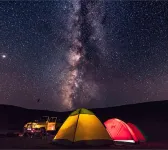 Dunhuang Desert Realm Wild Accommodation Travel Photography Desert Starry Sky Hotel