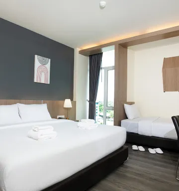 ห้องดีลักซ์ สำหรับสามท่าน