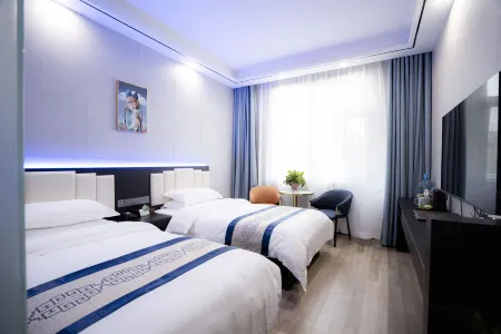 Chengcheng Lixin Sankeshu Hotel Отели в г. Чэнчэн