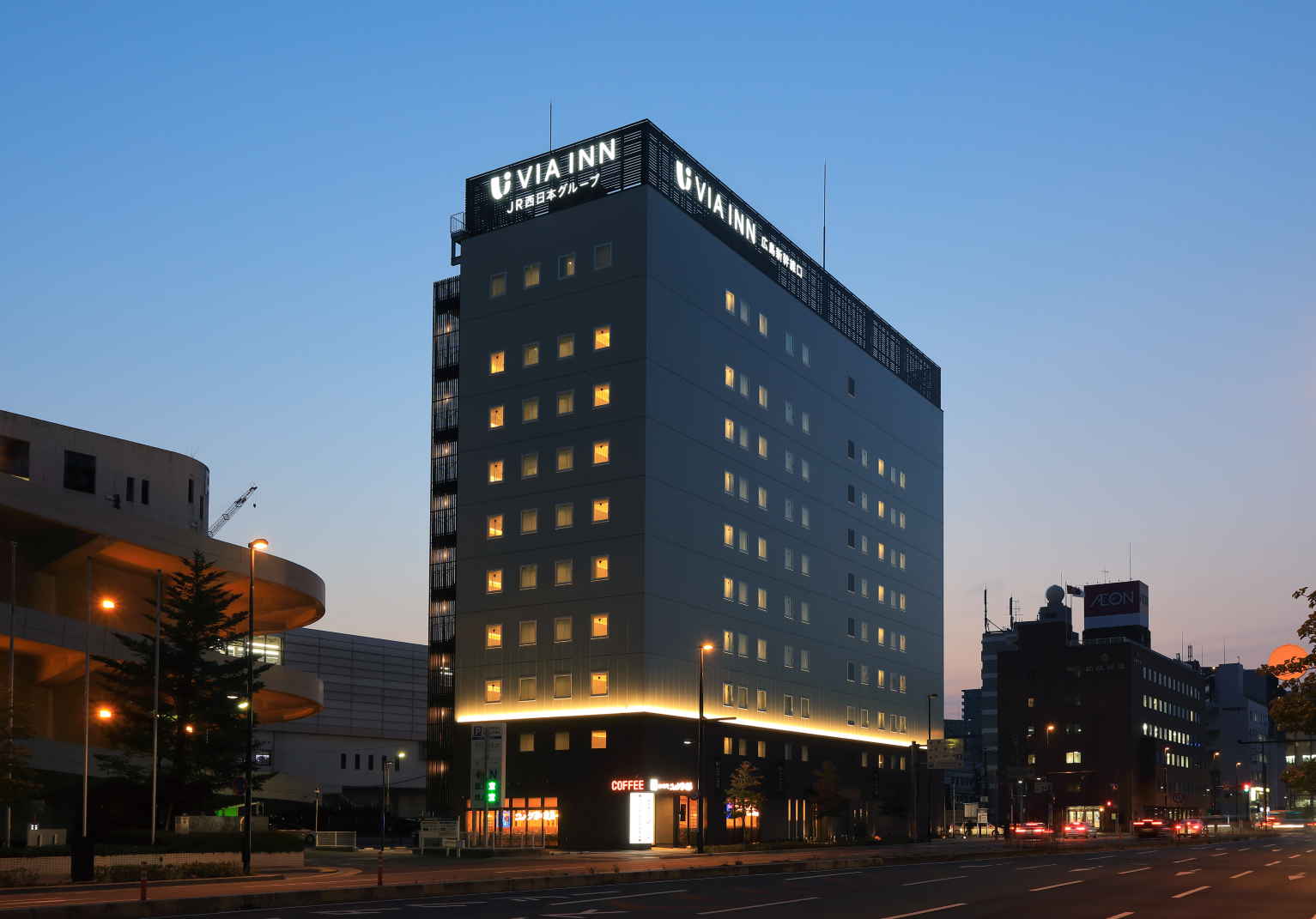 VIA INN PRIME HIROSHIMA SHINKANSENGUCHI JR-West Group Hotels in Hiroshima City
