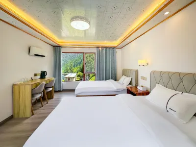 蓮花湖山水居民宿 蓮花海附近的飯店