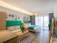 惠东双月湾格林度假公寓 - ins小清新舒适海景大床房
