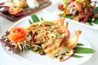 Sky Hill Villa Surattthani - Breakfast