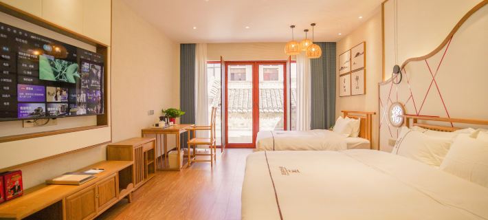 Shennong Yiju Theme Homestay โรงแรมในฟางเซียน