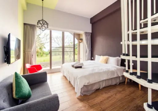 米弄村民宿 クリーンファーム周辺のホテル