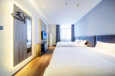 Shanghai City Light Luxury Hotel (Fudan Affiliated Pediatric Hospital Hongxin Road Subway Station) Отели рядом с достопримечательностью «Лиань Парк»