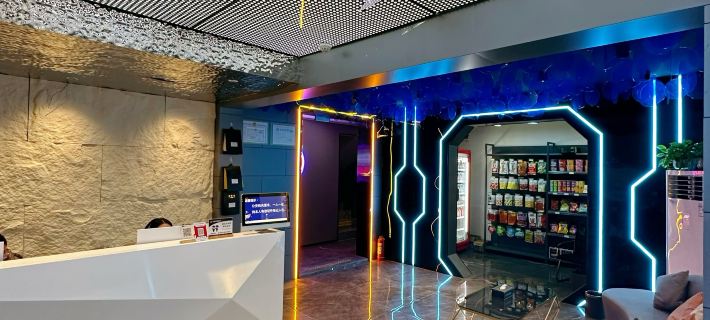Xi Zaomeng E-Sports Hotel (Xiyalibao Plaza) Hotéis em Condado de Xi