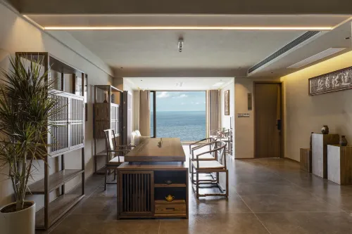 Qingdao · Zhushan Zhuhai Sunrise Cliffside Seaview Hotel (Laoshan Scenic Area) - สระว่ายน้ำแบบอินฟินิตี้