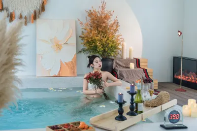 七喜·詫寂美學私湯溯溪設計師美宿（安吉天目山漂流店） 安吉天目山漂流附近的飯店