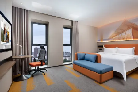 Hampton by Hilton Xianyang Stadium Отели рядом с достопримечательностью «Shaanxi Post and Telecommunications Vocational and Technical College»