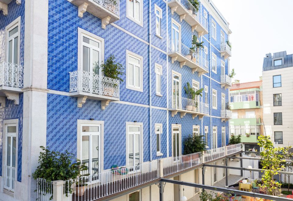 Hotel Haws Lisboa, Exterior, Garden