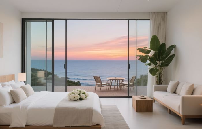 Wanning Riyuewan Shangyi Seaview Surf Apartment