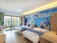 惠东双月湾格林度假公寓 - ins小清新舒适海景双床房
