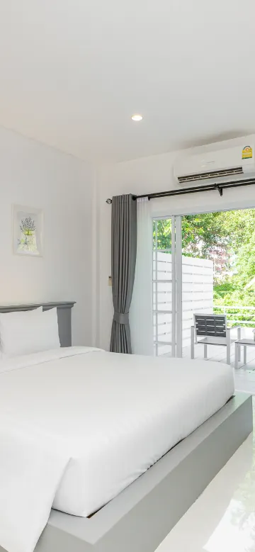 ห้องดีลักซ์พร้อมวิวแม่น้ำ(เตียงใหญ่)