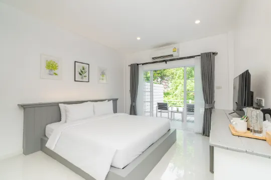 ห้องดีลักซ์พร้อมวิวแม่น้ำ(เตียงใหญ่)