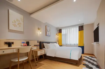 Aifeier Boutique Hotel (Taiyuan High-tech Zone Jinyang Street Subway Station) Hoteles en 