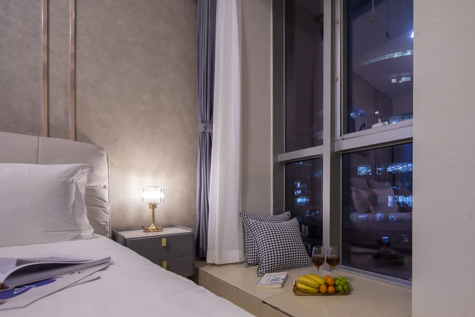 Beijing Jialai hotel apartment (Galaxy SOHO Chaoyangmen subway station) Zimmer Photos