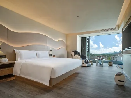 Xiangyue Shanshui Homestay (East Gate Store of Libo Xiaoqikong Scenic Area) Отели в г. Либо