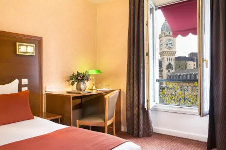 Terminus Lyon Hotel Paris Отели рядом со станцией Вокзал Аустерлиц