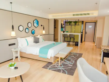 Xana Hotelle Qingya Hotel (Shijiazhuang Railway Station Higher Education Area) Отели рядом с достопримечательностью «Shijiazhuang Vocational Technology Institute»