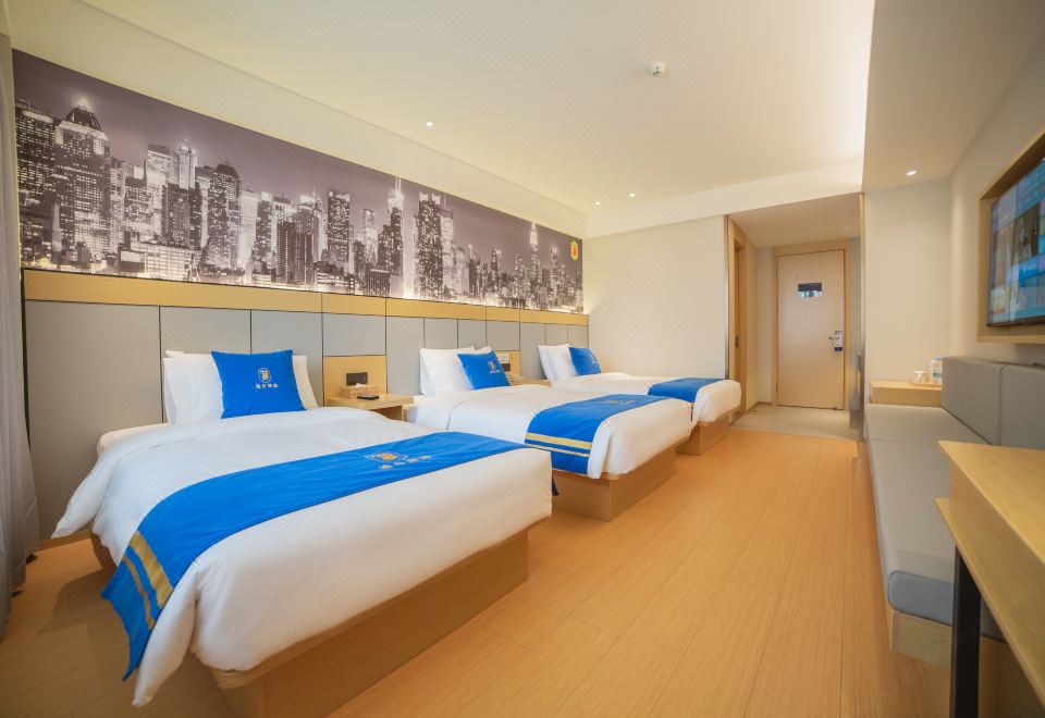 슈퍼 8 호텔 주변의 고성 거리