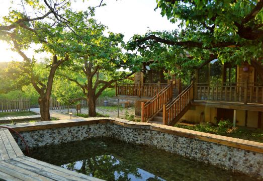 베이징 부라오산속의 집 전경