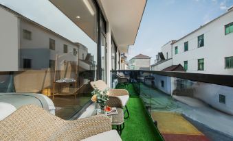 Straw House·Yuanju Star Landscape Family Leisure Resort Villa Meisu