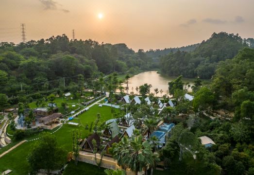 Guangzhou Qusaye Lvgu Manor Camp 내부