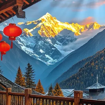 Deqin Yubeng Siji View Inn Hotels in der Nähe von Yubeng Village