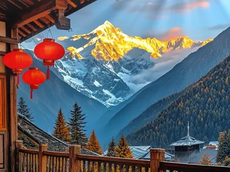 Deqin Yubeng Siji View Inn Отели рядом с достопримечательностью «Xiaonong Base camp»