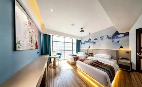Jiuyue Smart Hotel (Yiwu Railway Station Airport) - صديق للحيوانات الاليفة