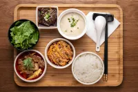 Huatian Inn, Blackstone Park, Table Mountain - Breakfast