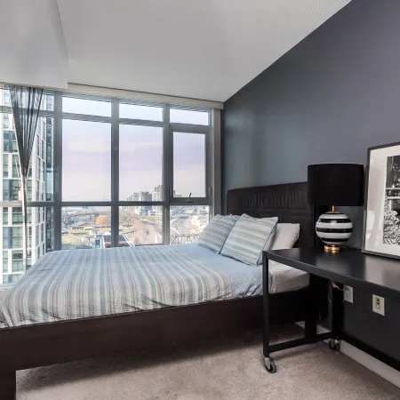Breathtaking Toronto Waterfront 1+1 2BR | CN Tower, Lake & City Sunset Perfection