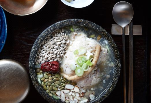 한옥 조식 상차림