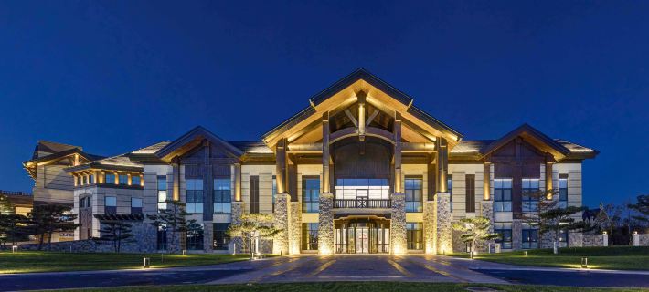 Maple Leaf Village Hot Spring Resort Các khách sạn ở Cáp Nhĩ Tân