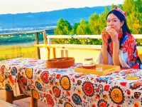 Yanningxuan Mountain View Art Homestay - بار