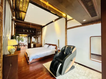 Shanghai Bu She Jiangnan Homestay (Zhujiajiao Ancient Town Branch) Отели рядом с достопримечательностью «Qingpu Baoguo Temple»