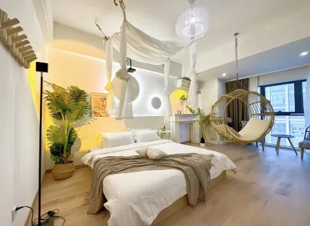 Yanxi Costume Cinema Homestay Отели рядом с достопримечательностью «Langfang Normal University»