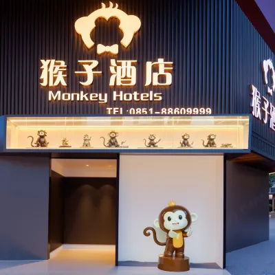 Monkey Hotel (Guiyang Railway Station Qingyun Market Branch) Hotels near Nanming District
