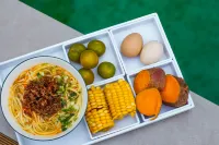 Muyue · Envis Ter Baiyu Seaview Resort Scenic Homestay (Dali Erhai) - petit déjeuner