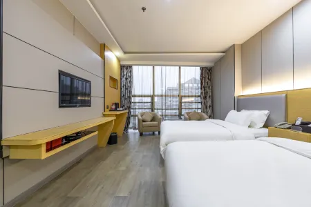 Borrman Hotel (Shanghai Hongqiao Airport ,West Xianxia Road ) Отели рядом с достопримечательностью «Xinjing Park»