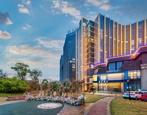 Manxin Hotel Nantong Railway Station Jianghai Avenue - bar