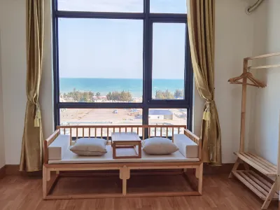 京佳飯店（萬尾金灘店） 京族文化展示牆附近的飯店