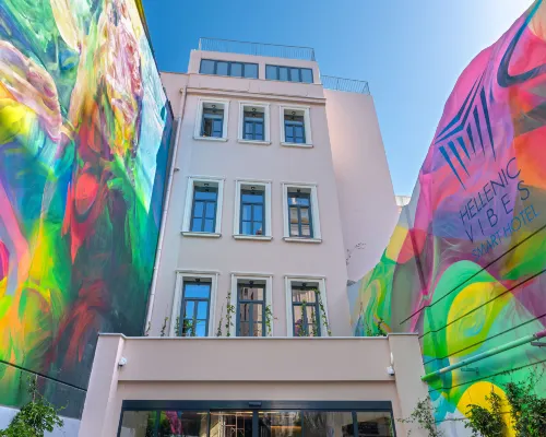 Hellenic Vibes Smart Hotel Отели рядом с достопримечательностью «Мечеть Тзисдаракис»