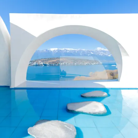 Dali Santorini Guyue Xareidu Sea View Resort Hotel