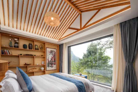 Qingsu Qingcheng private Tang forest Отели рядом с достопримечательностью «Qingchengshan Taoism College»