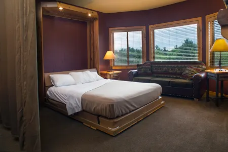 Glacier Canyon Resort Baraboo Lake Delton Отели в г. Барабу